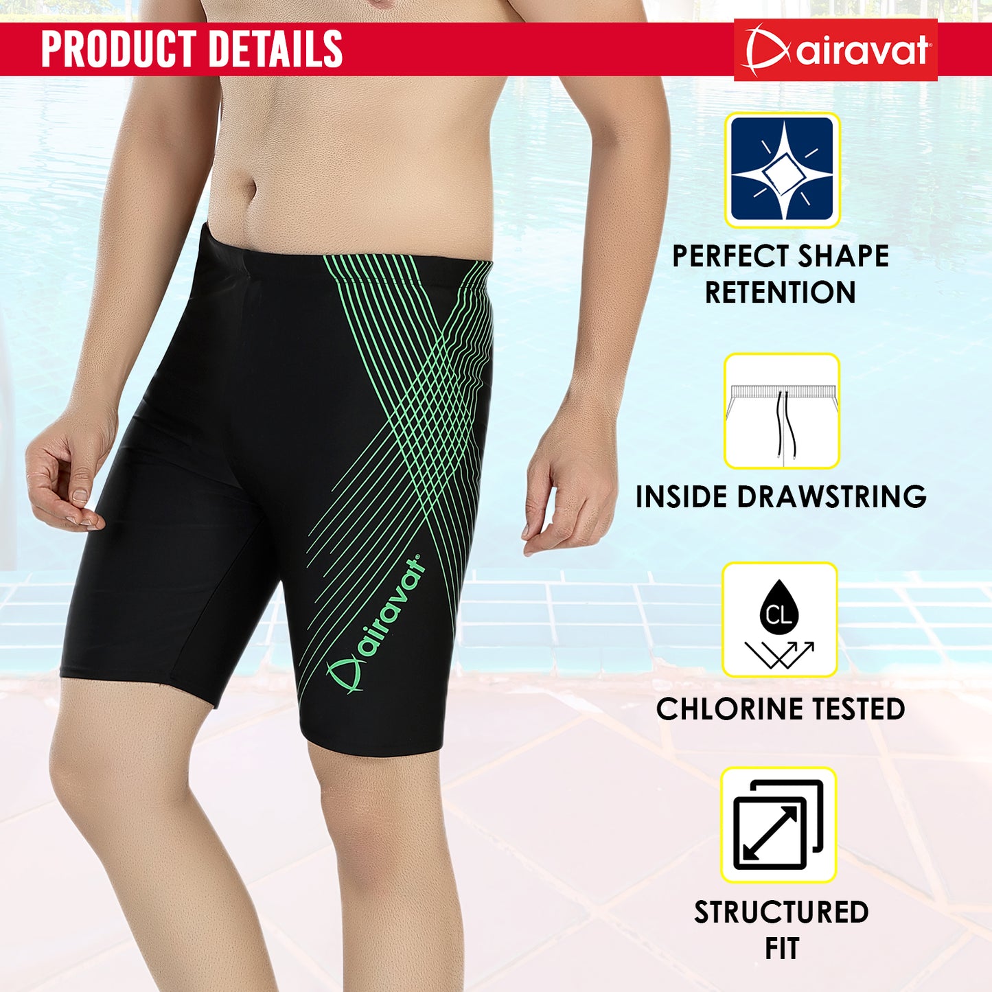 MEN'S SWIM JAMMER SURF 1505