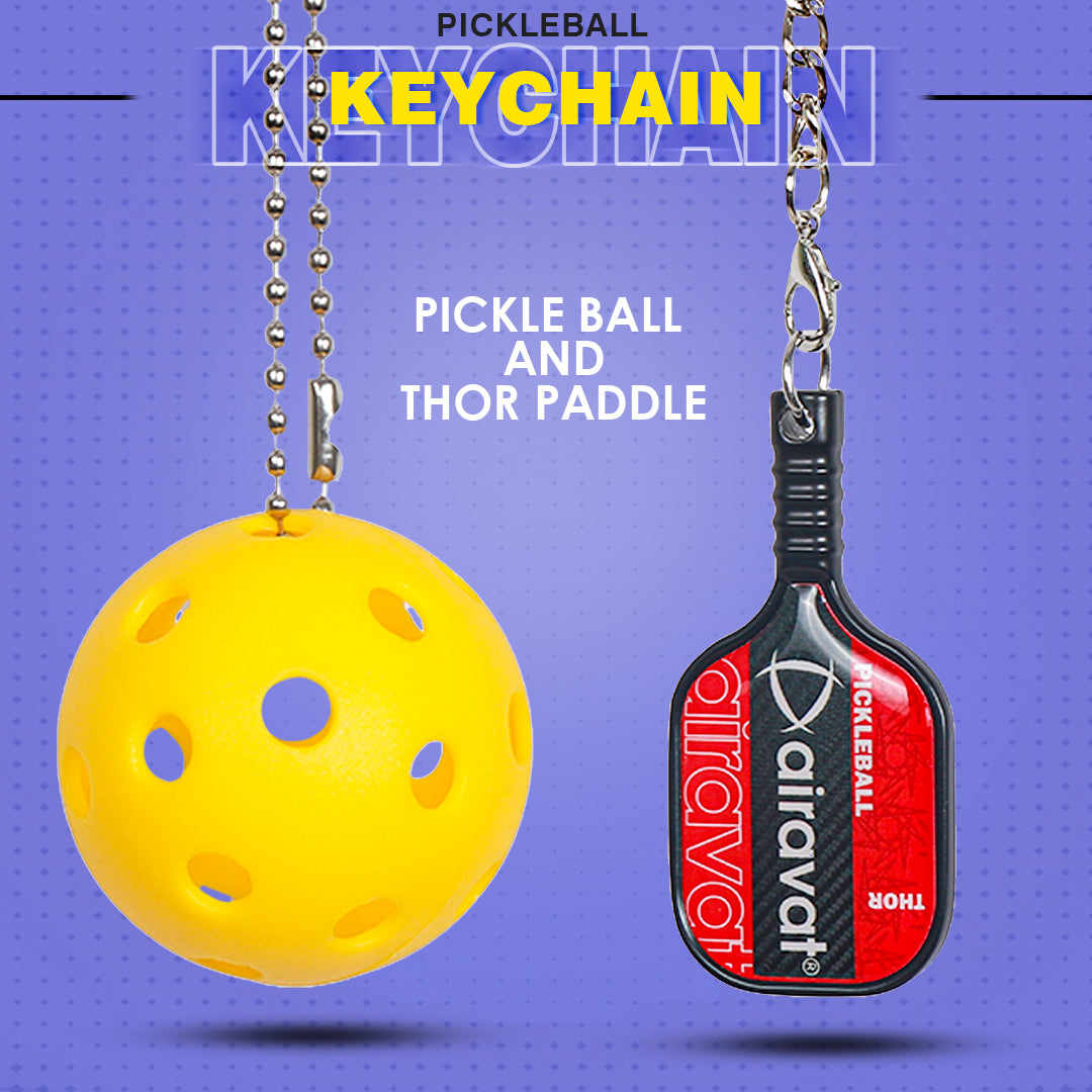 THOR PADDLE AND BALL KEYCHAIN