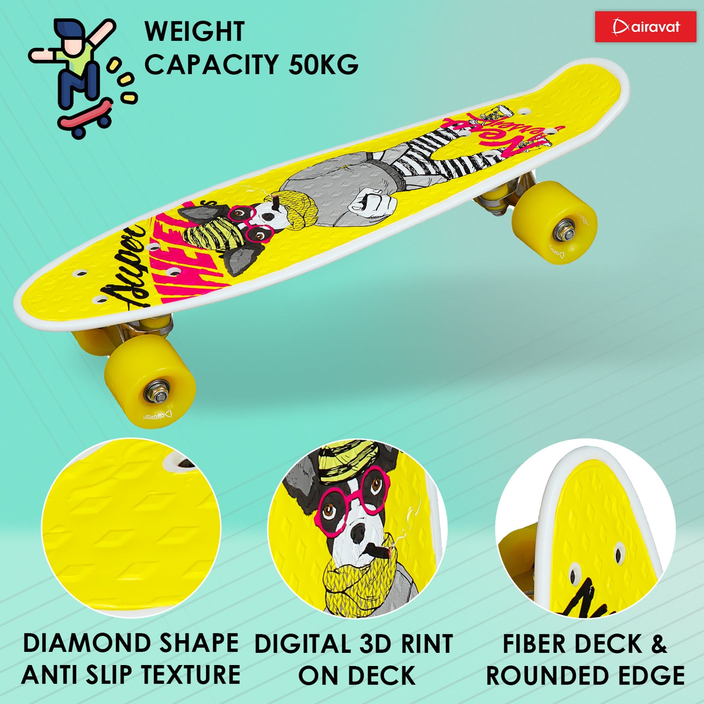 ASTRO 7811 SKATEBOARD (SMALL)