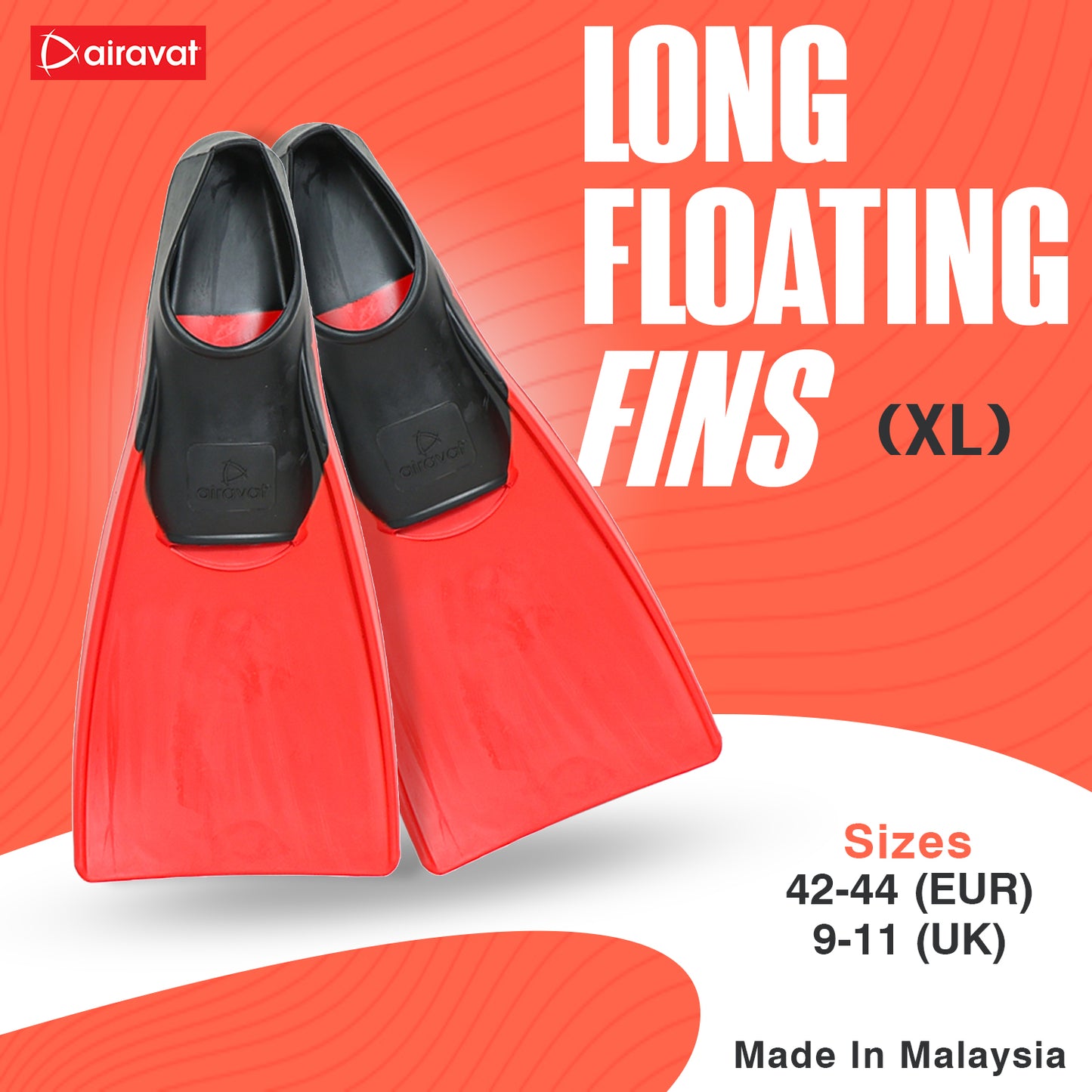 Airavat Long Floating Fins