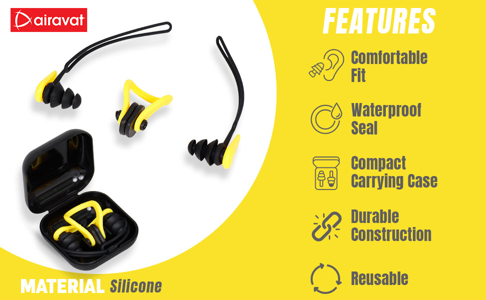 NOSE CLIP AND EAR PLUG 1401