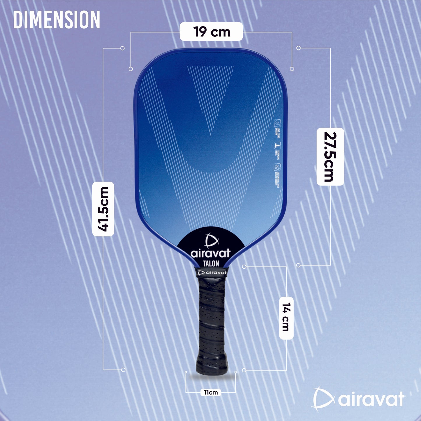 TALON 7419 PICKLEBALL PADDLE WITH BAG