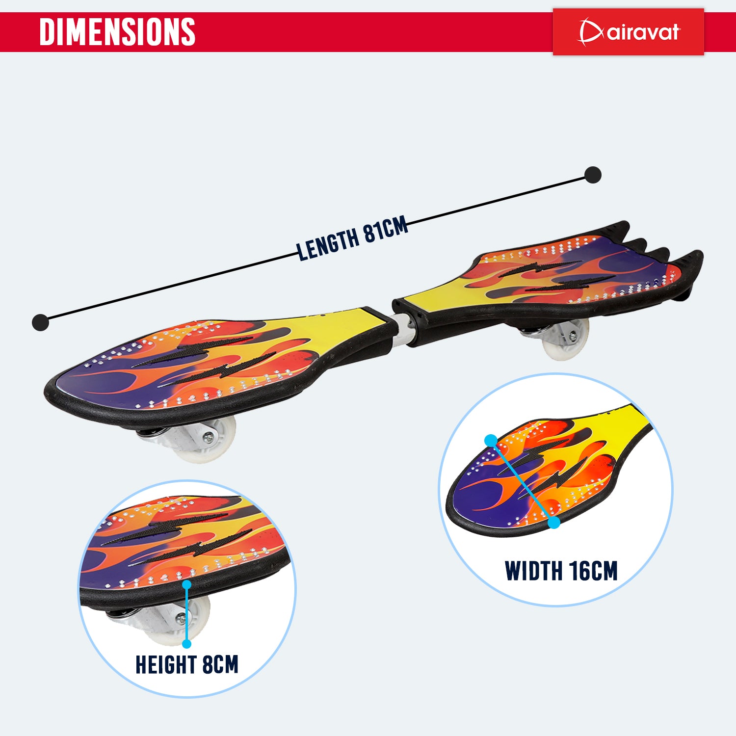 waveboard dimension orange
