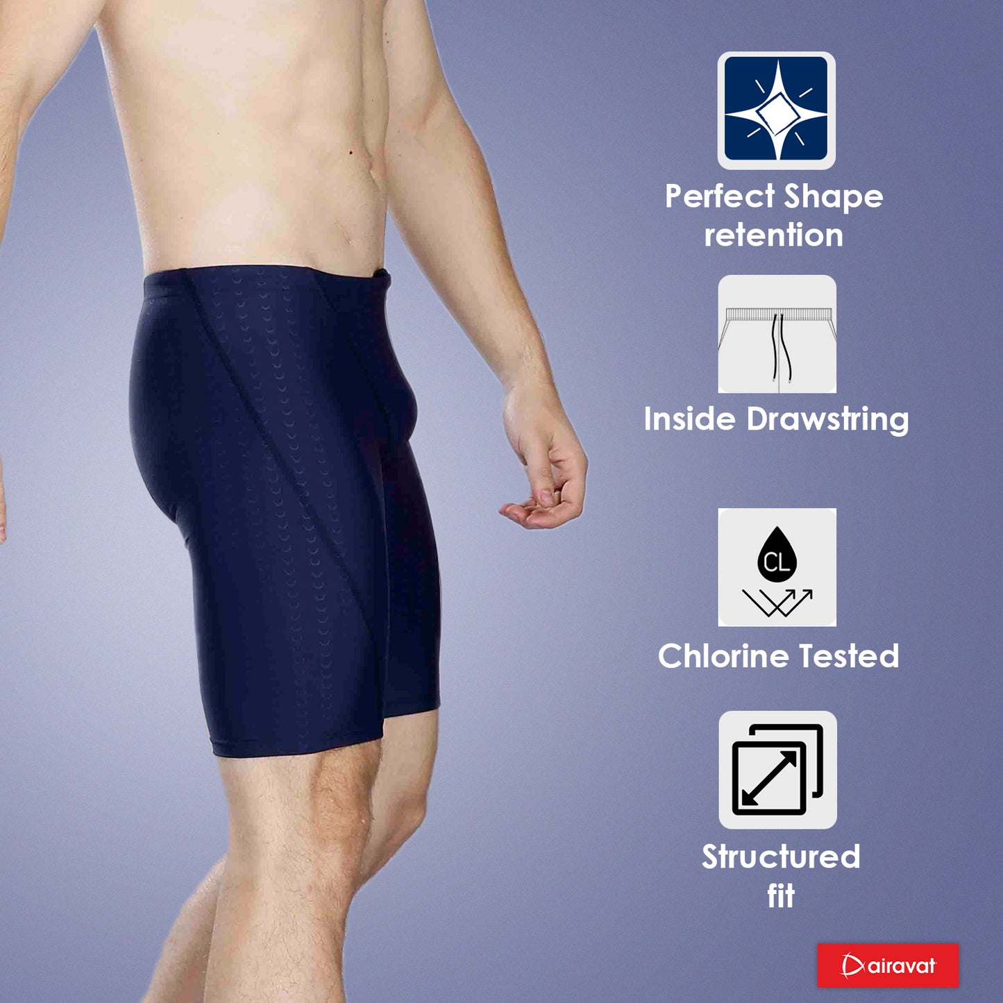 MEN'S WATER PROOF SWIM JAMMER 1502