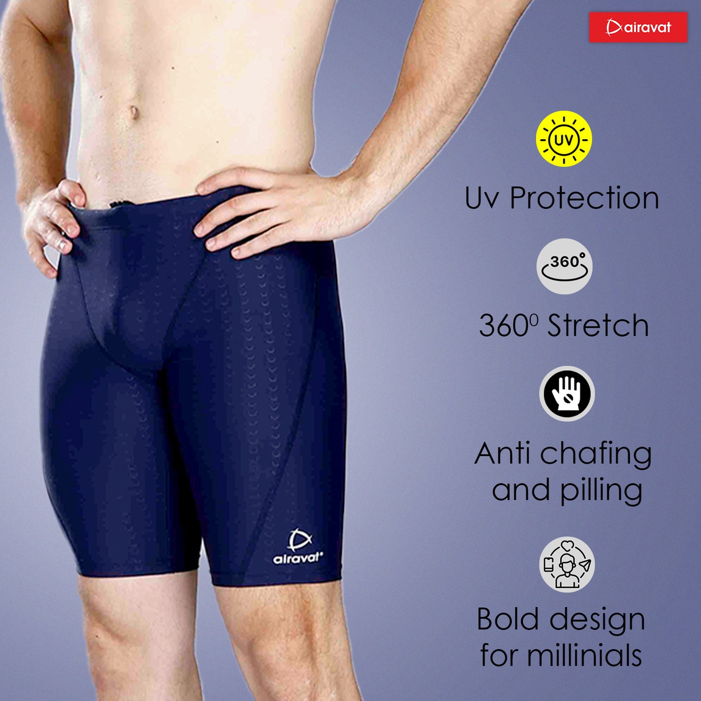 MEN'S WATER PROOF SWIM JAMMER 1502