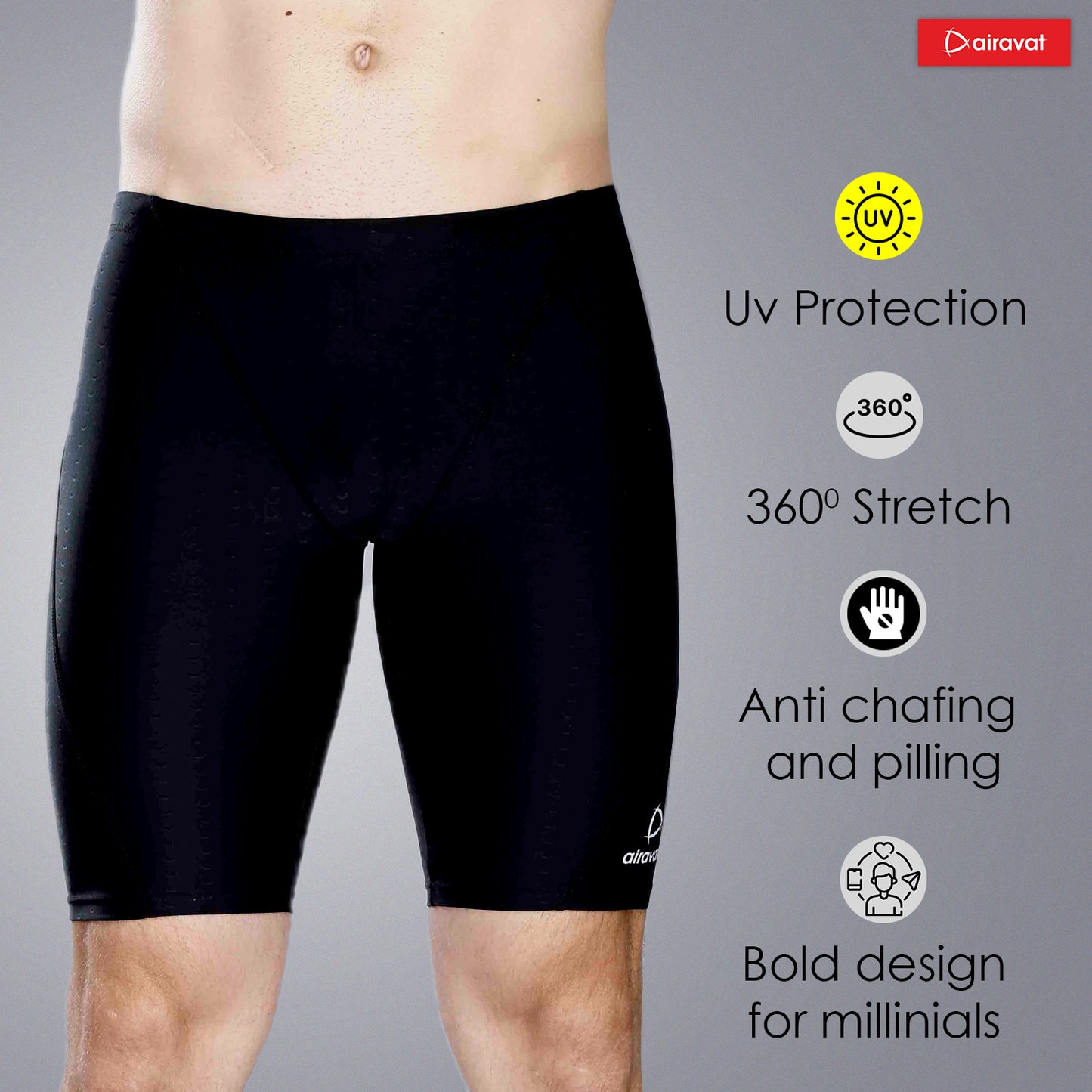 MEN'S WATER PROOF SWIM JAMMER 1502