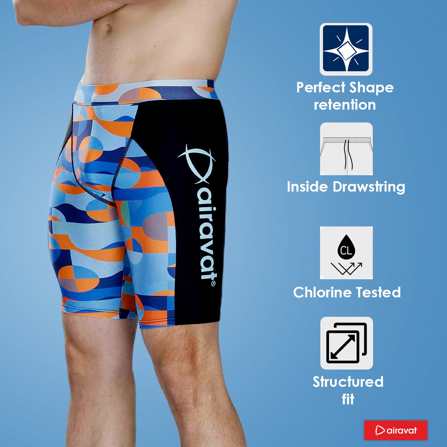 MEN'S SWIM JAMMER ORCA 1511