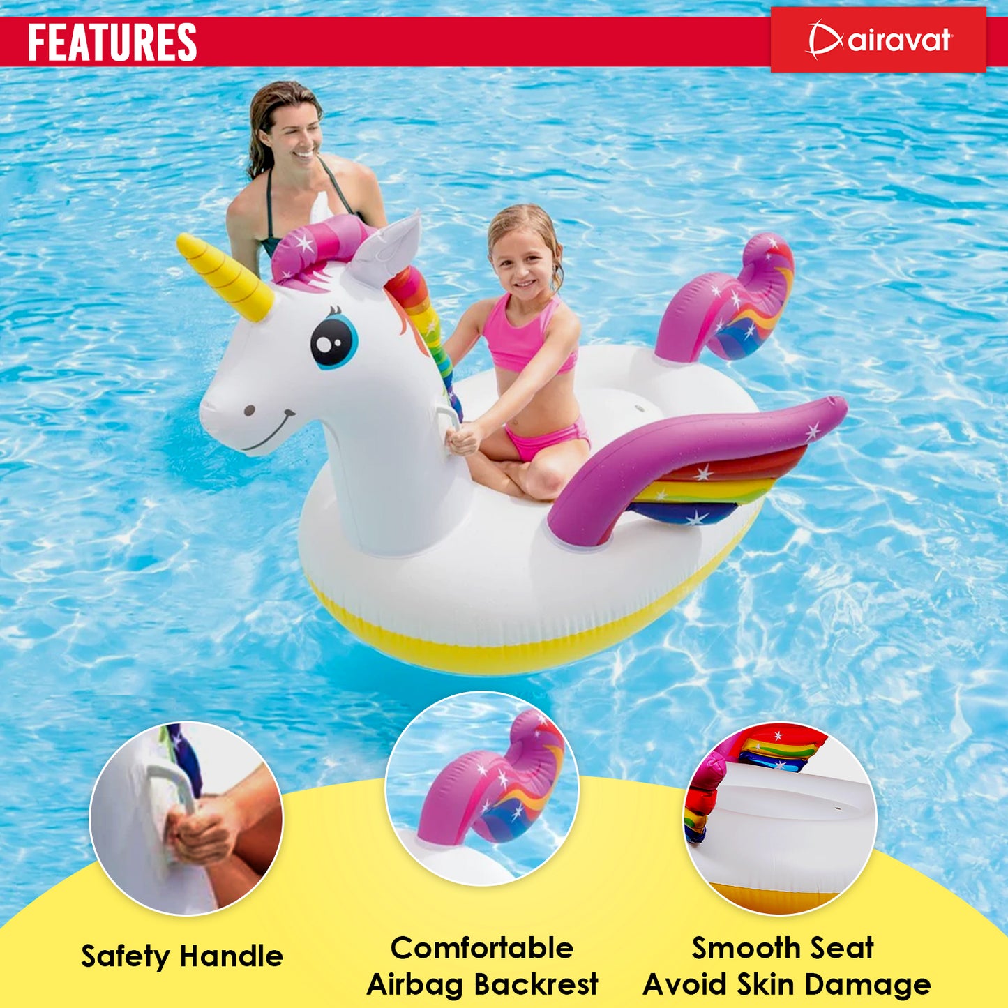 UNICORN WATER SWIMMING FLOAT