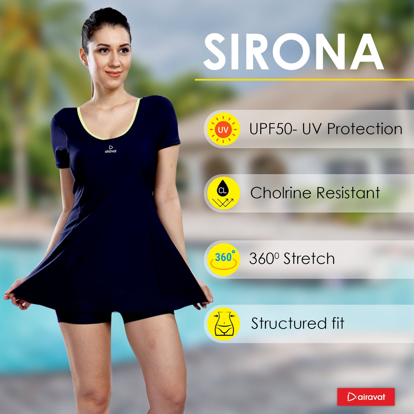 WOMEN’S SWIM WEAR SIRONA 5007