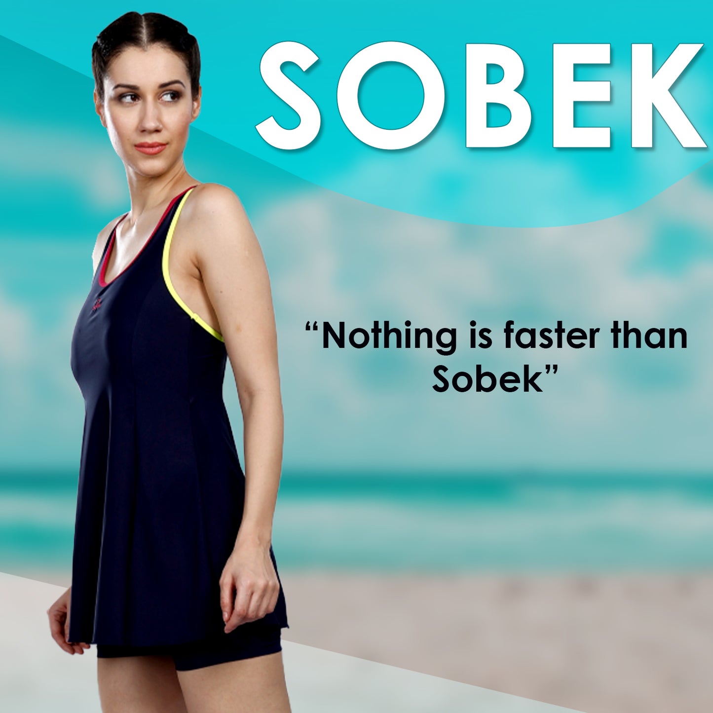 WOMEN'S SWIM WEAR SOBEK 5006