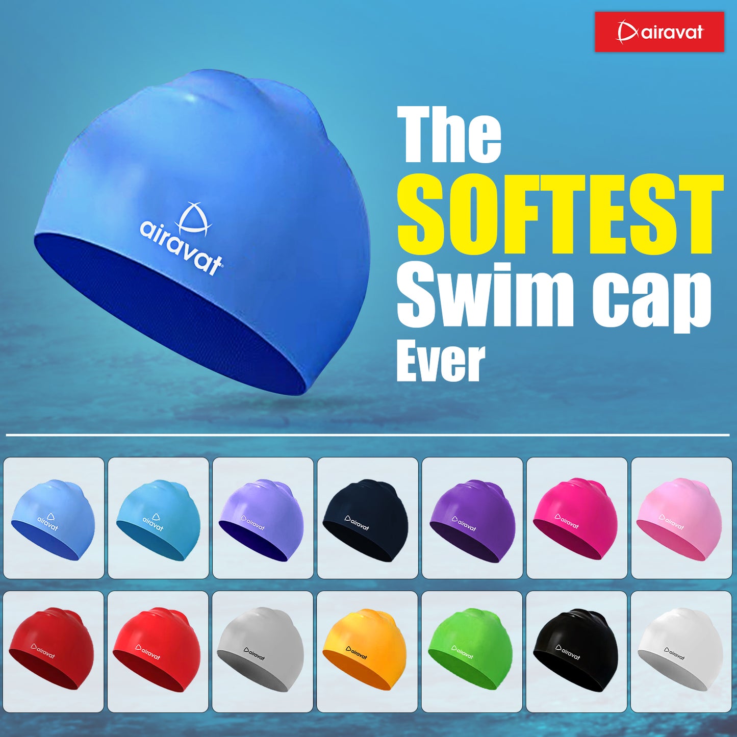 CLASSIC PLAIN SWIMMING CAP