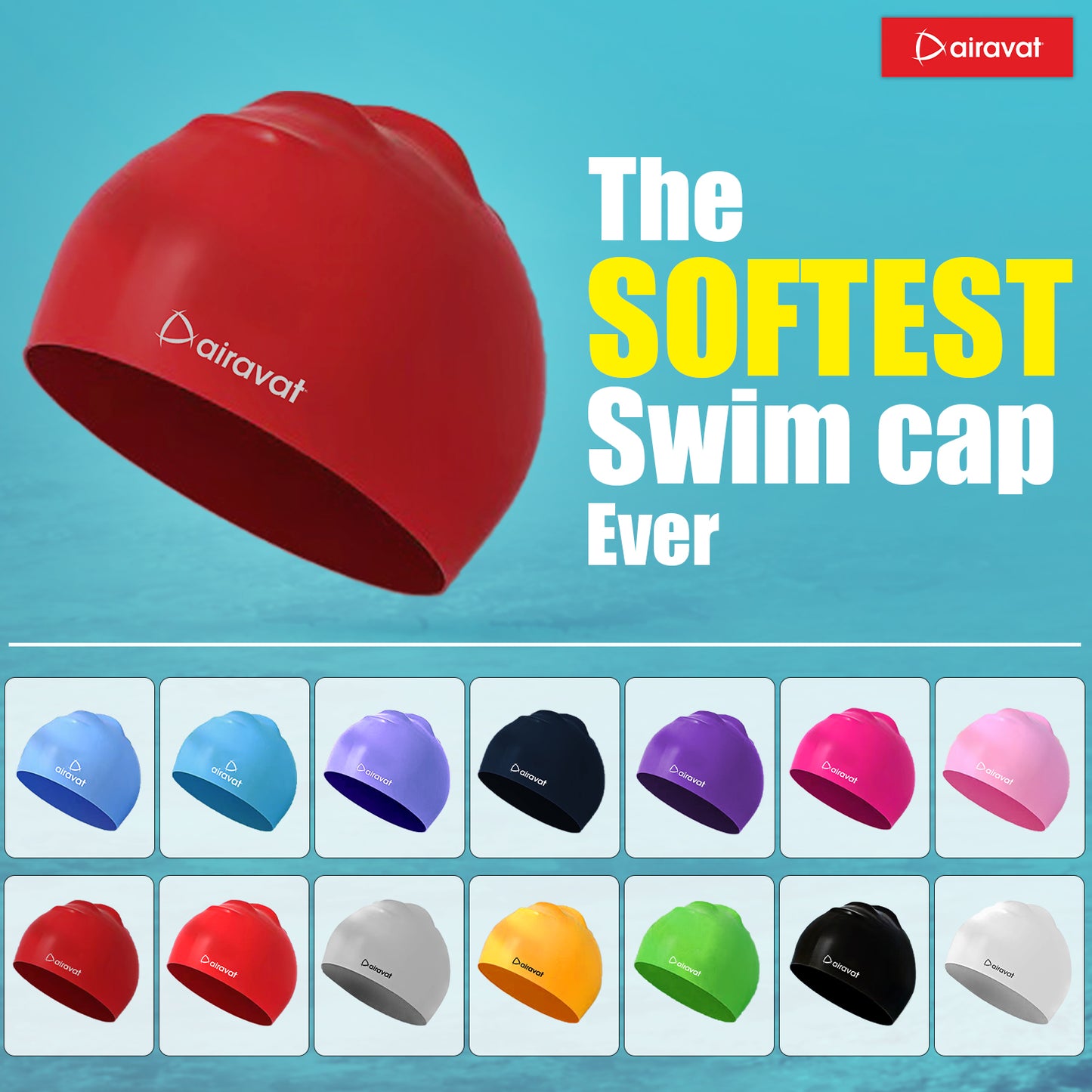 CLASSIC PLAIN SWIMMING CAP