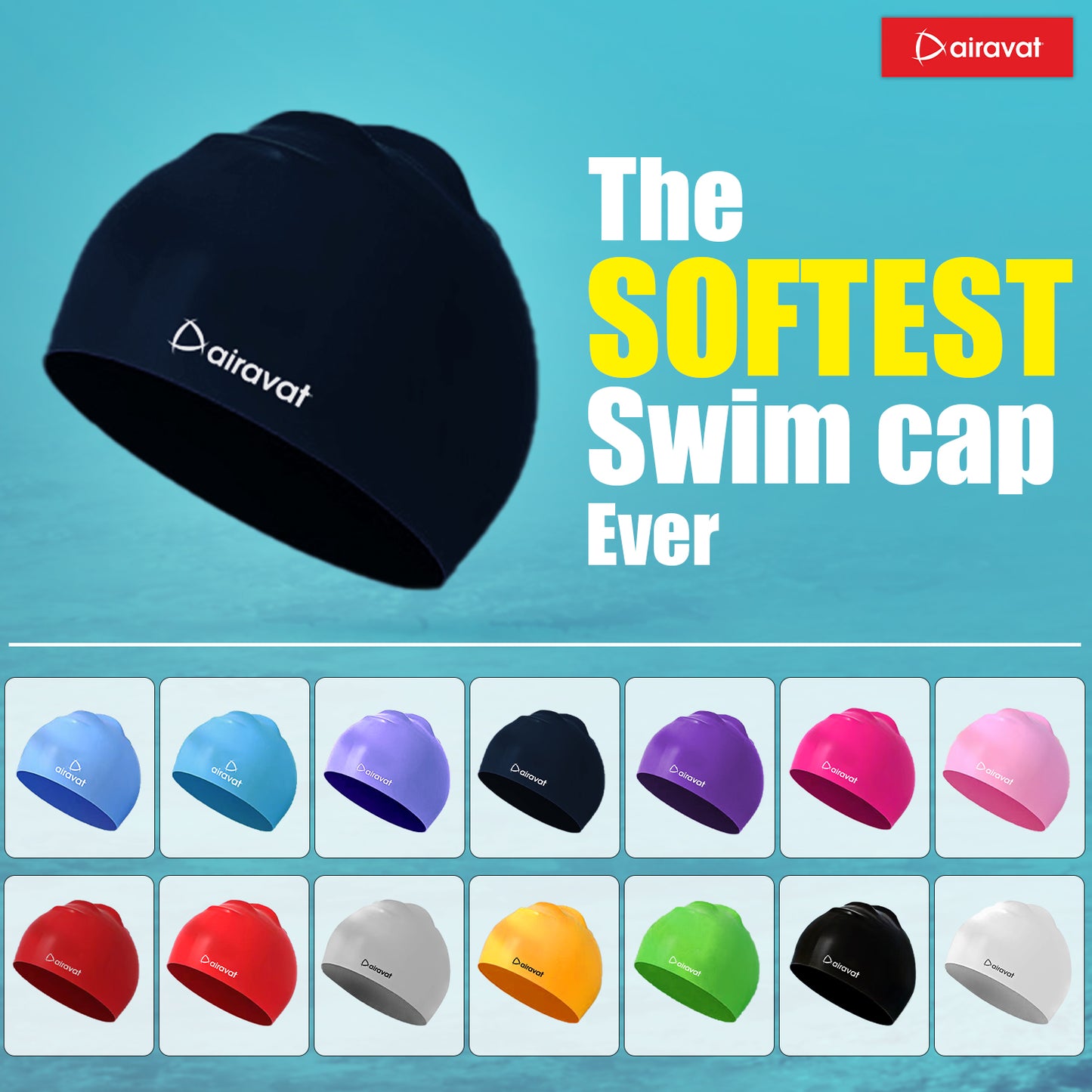 CLASSIC PLAIN SWIMMING CAP