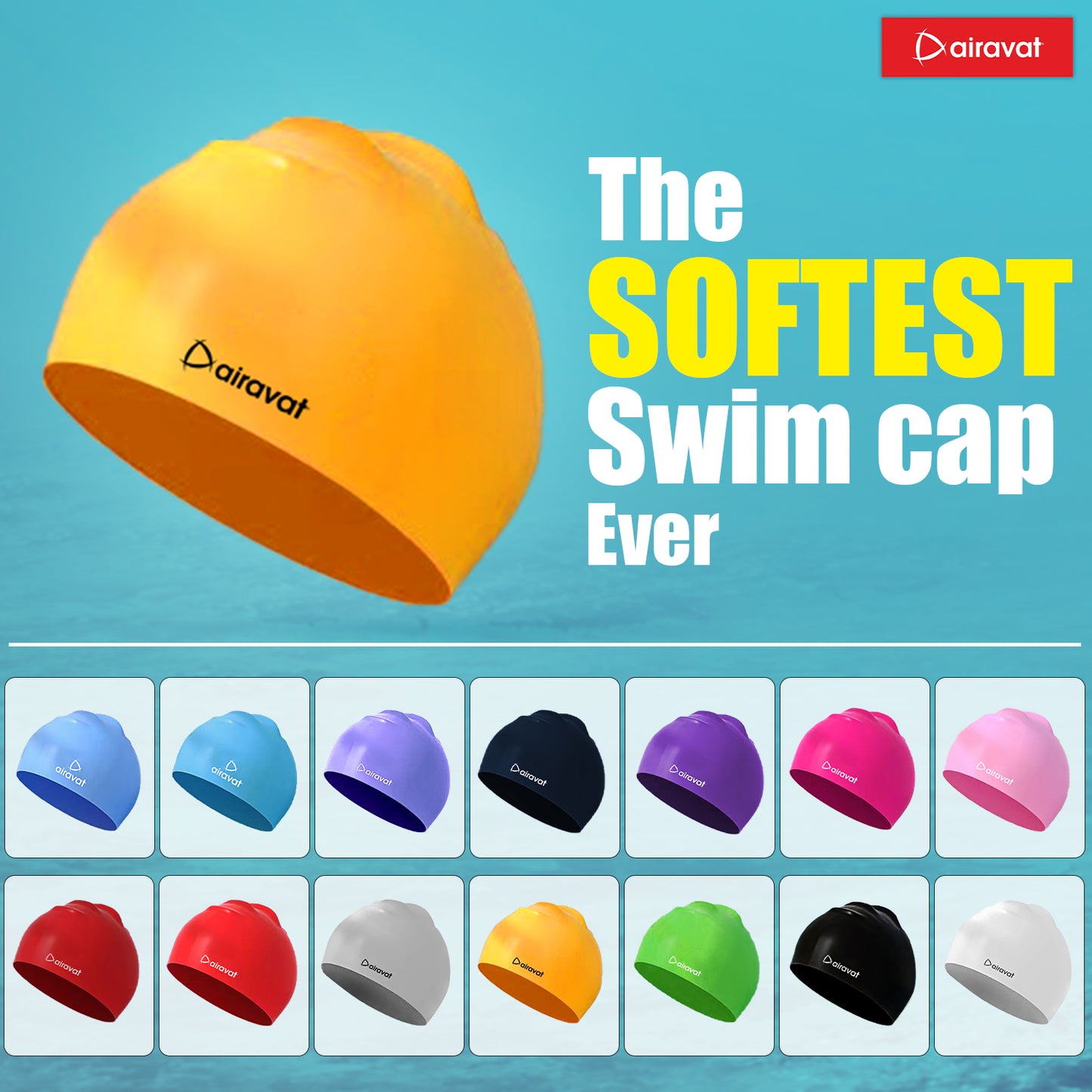 CLASSIC PLAIN SWIMMING CAP