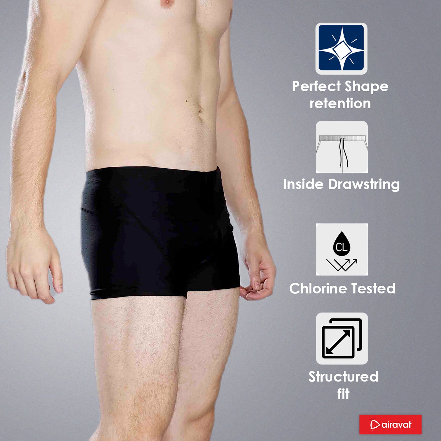 MEN'S WATER PROOF SWIM TRUNK 1501