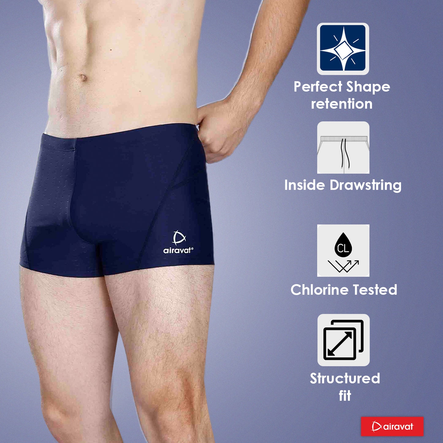 MEN'S WATER PROOF SWIM TRUNK 1501