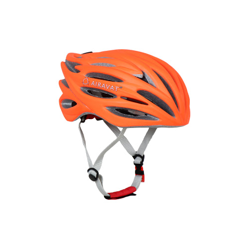 Orange discount bicycle helmet