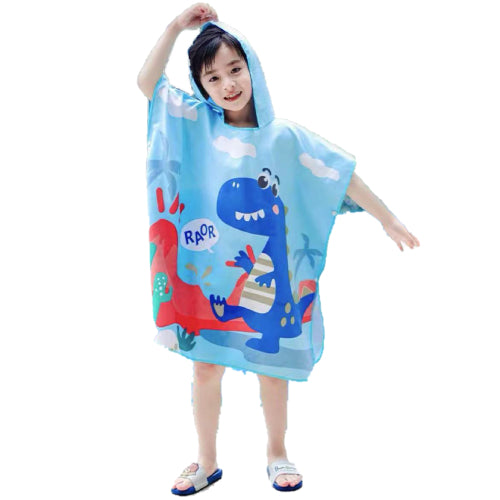 CHILDREN SWIMMING TOWEL WITH HODDIE