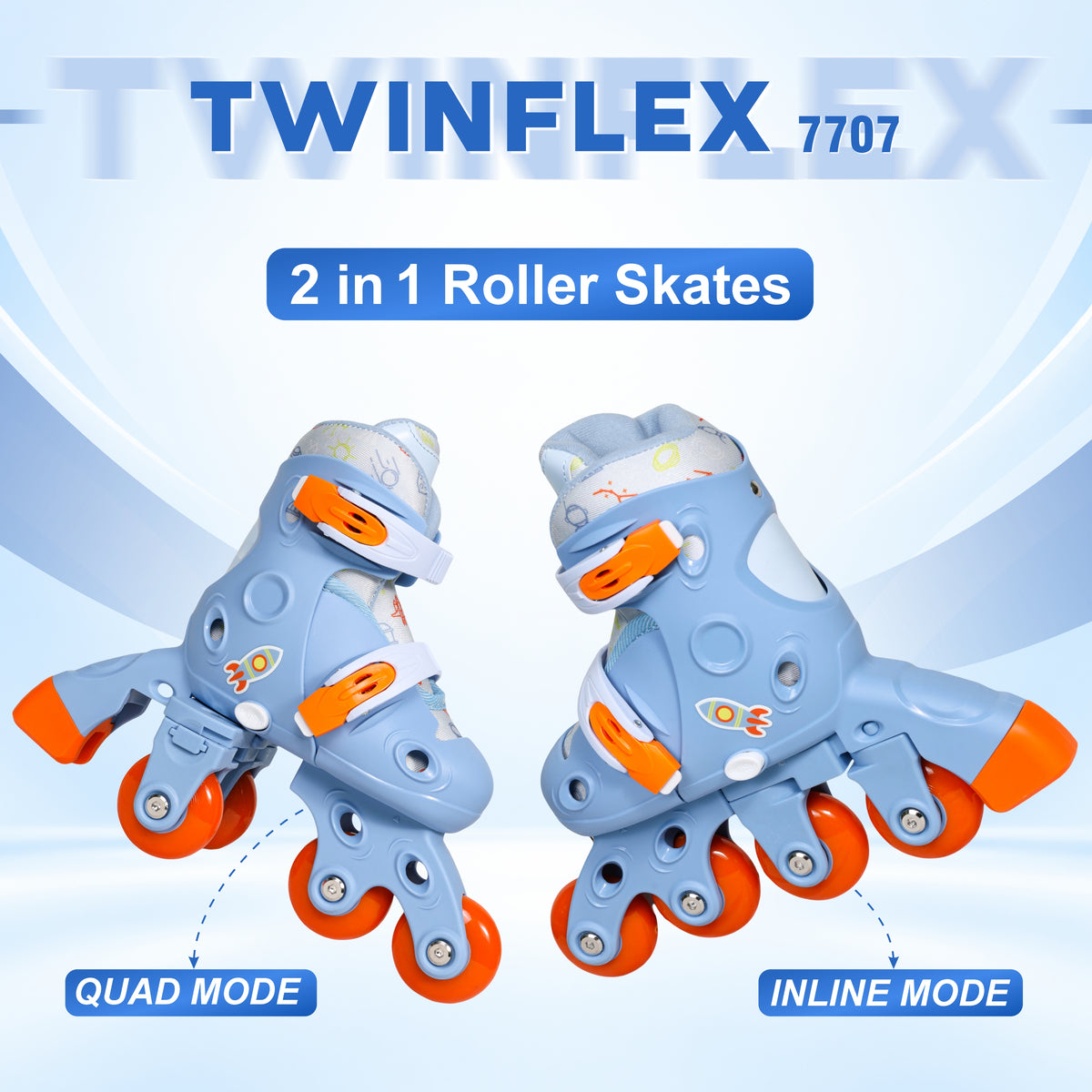 TWINFLEX INLINE SKATES 7707