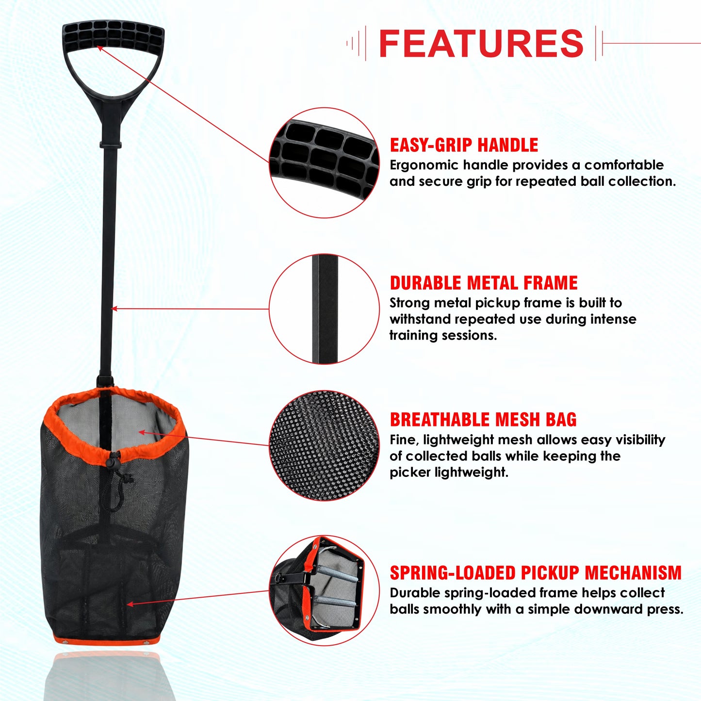 PICKLEBALL BALL PICKER