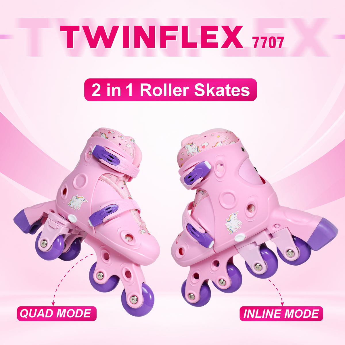 TWINFLEX INLINE SKATES 7707
