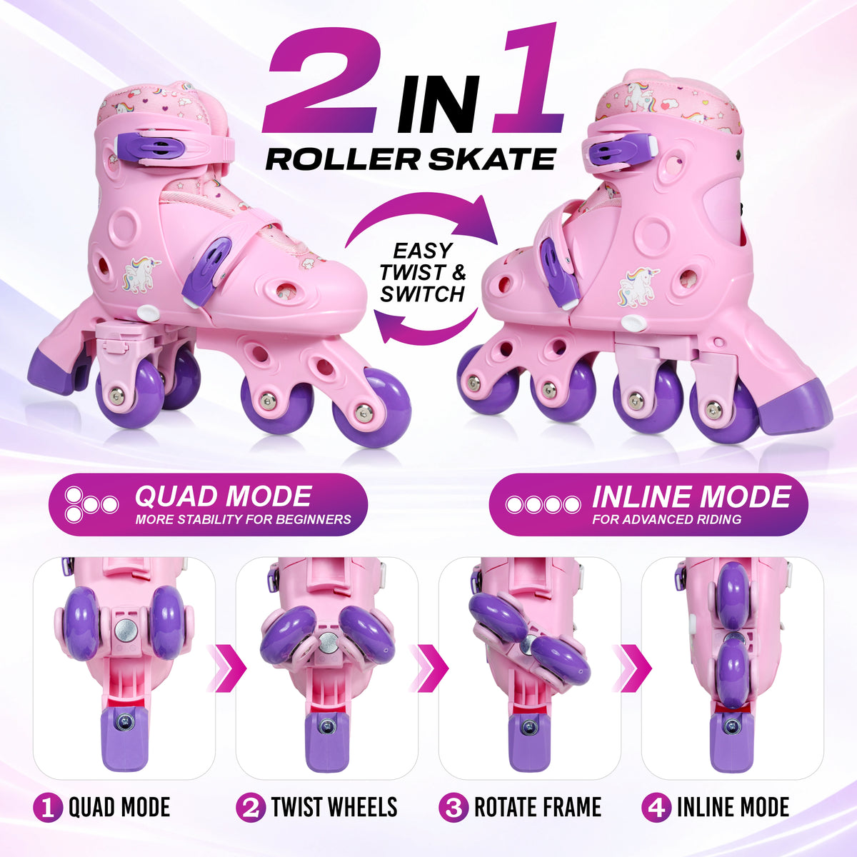 TWINFLEX INLINE SKATES 7707