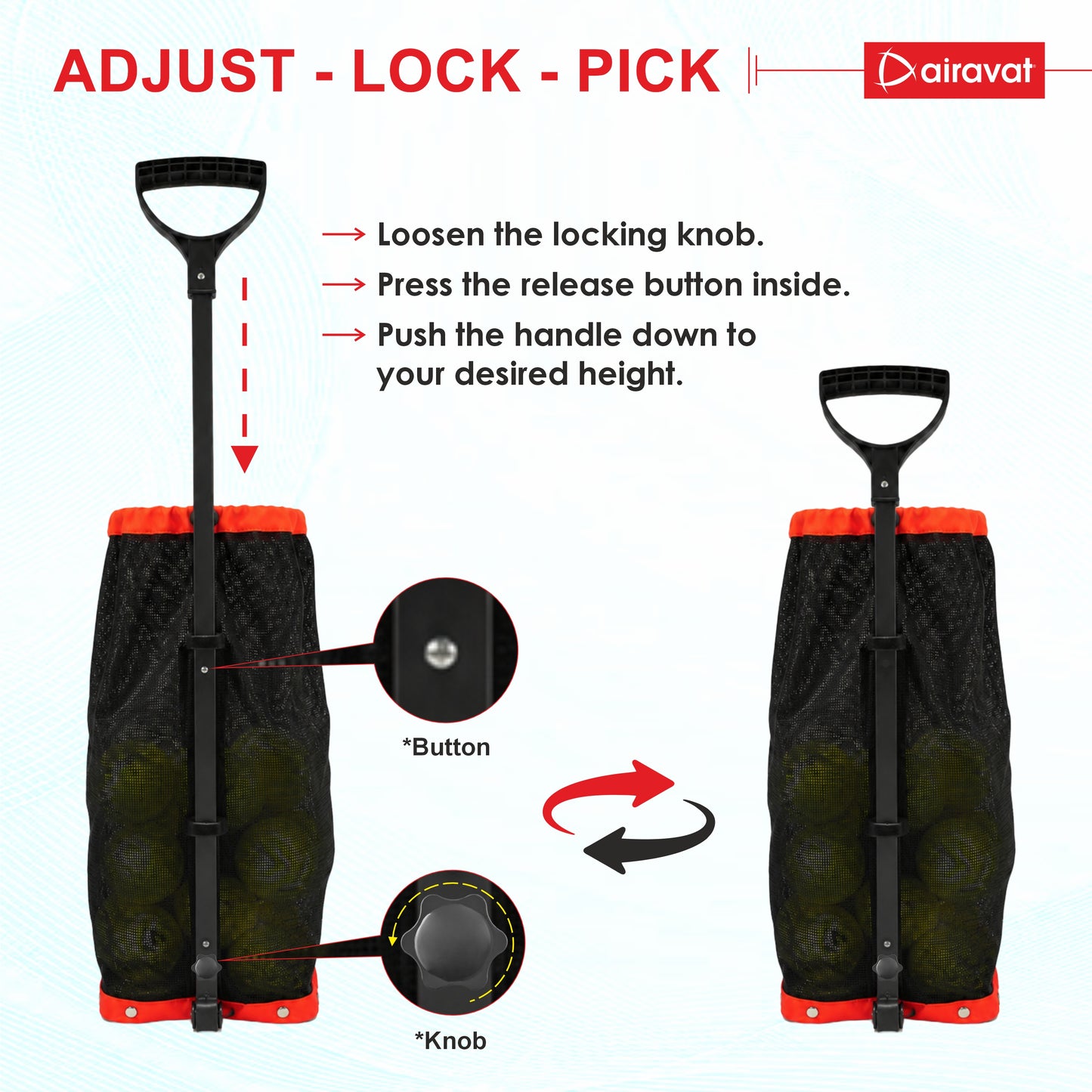 PICKLEBALL BALL PICKER