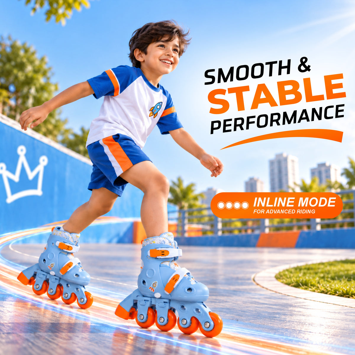 TWINFLEX INLINE SKATES 7707