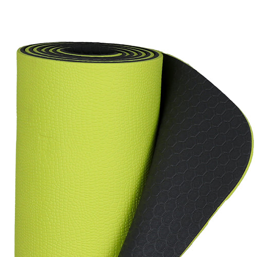 Tpe Alignment Royal Green 6mm Yoga Mat at Rs 600/piece, Gurugram
