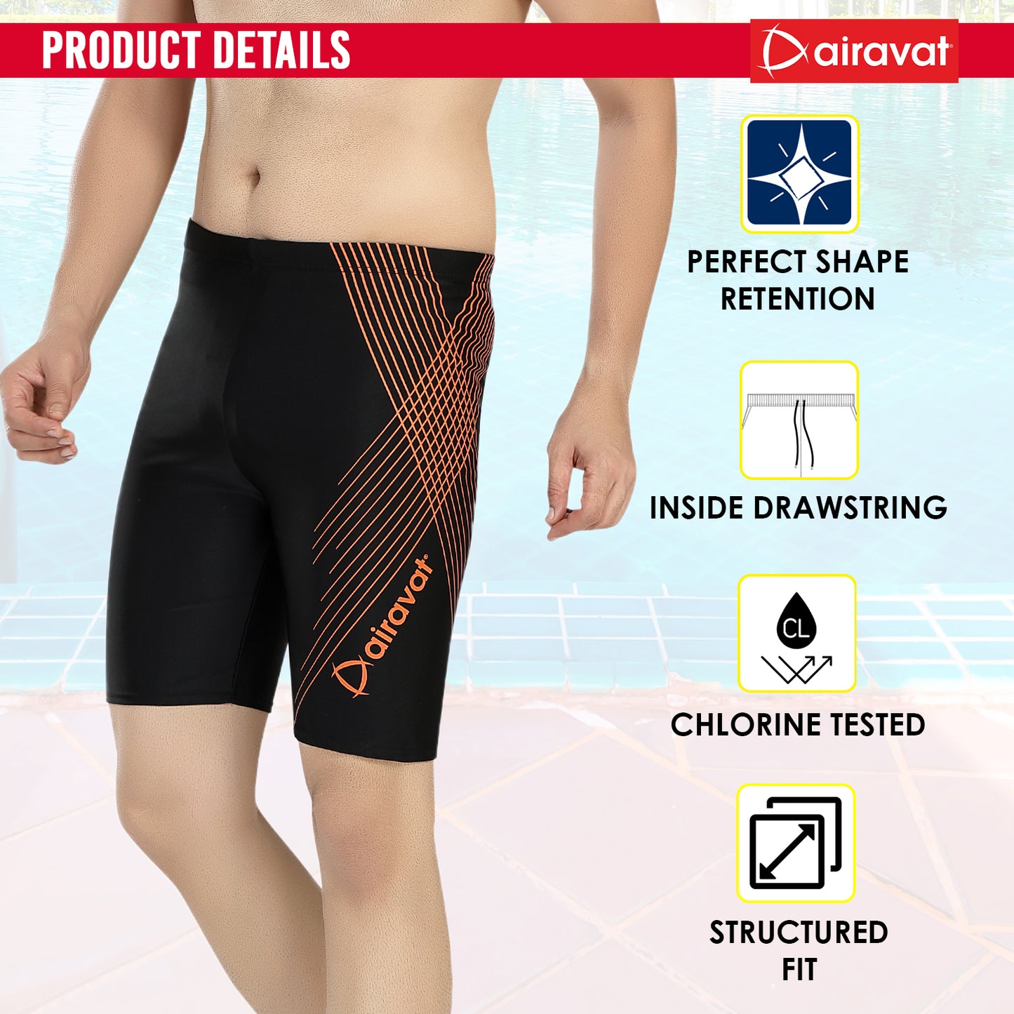 MEN'S SWIM JAMMER SURF 1505