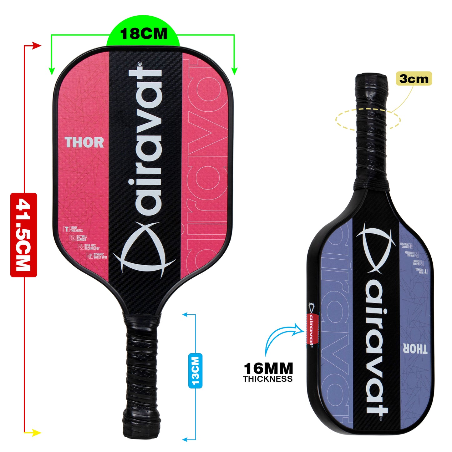 THOR PICKLEBALL PADDLE 7408