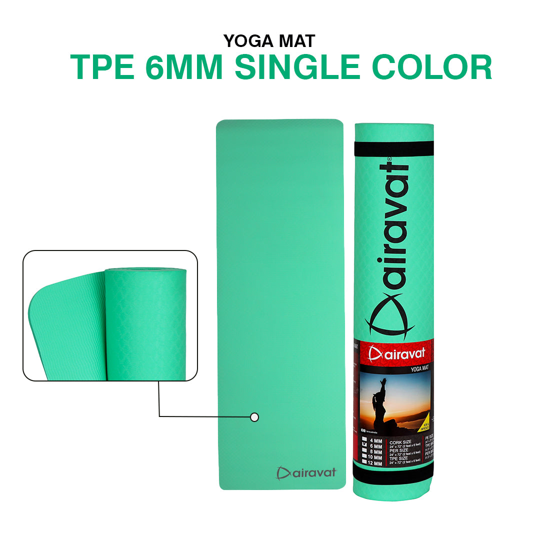 TPE 6MM YOGA MAT