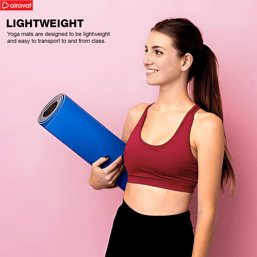 TPE 6MM YOGA MAT (2 TONE)