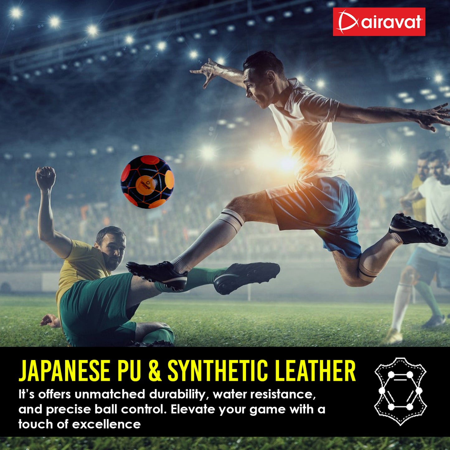 Demeter-football-Japanese-material-orange