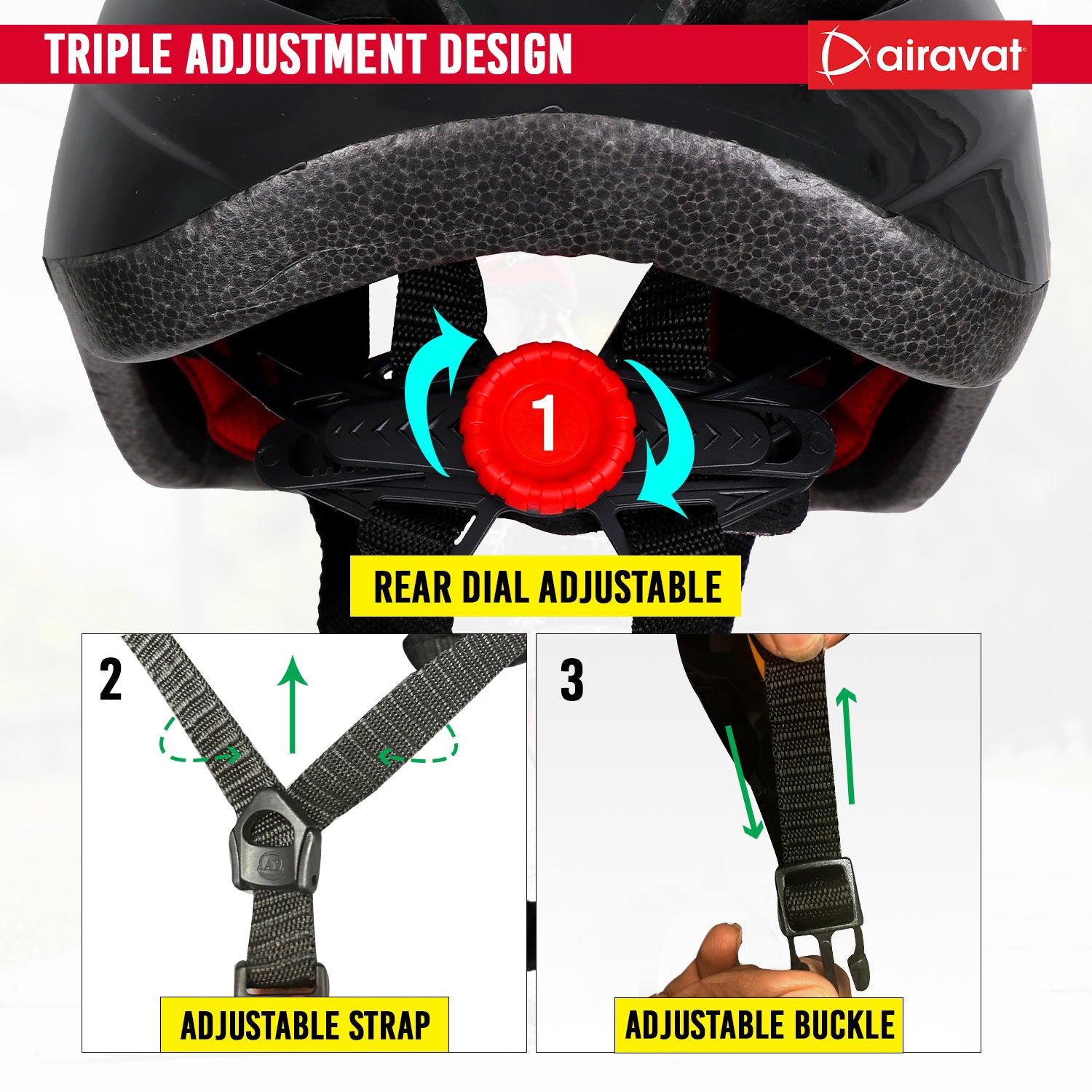 Bike helmet online adjustable