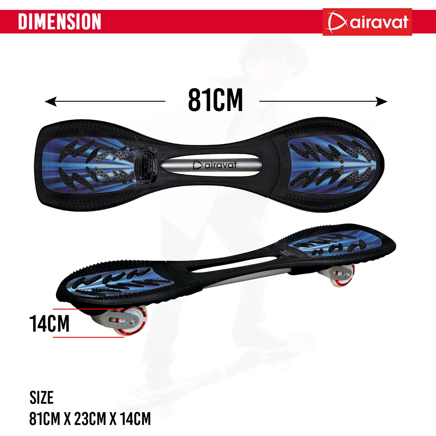 waveboard dimension blue