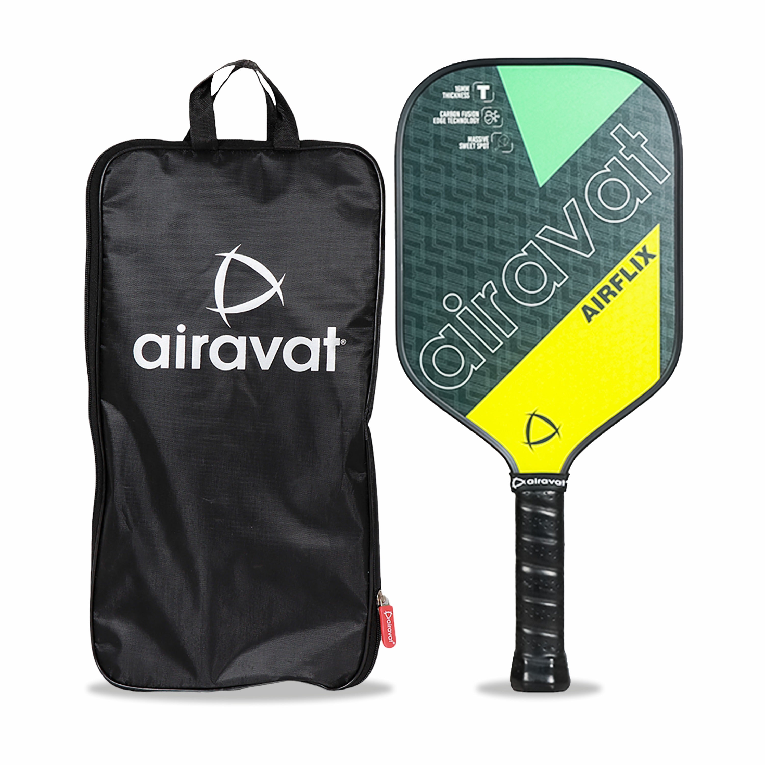 AIRFLIX PICKLEBALL PADDLE 102OL WITH BAG – Airavat