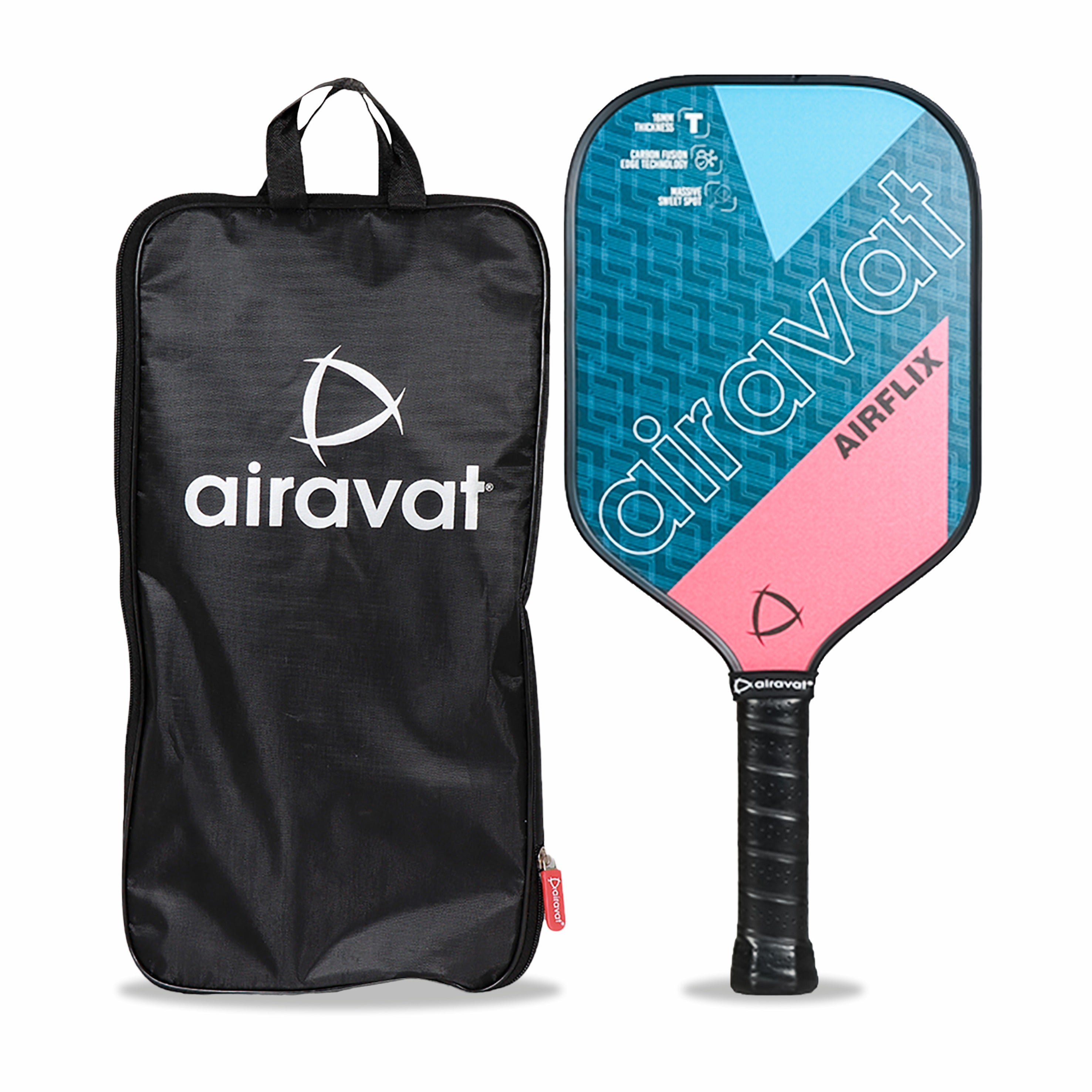 AIRFLIX PICKLEBALL PADDLE 102OL WITH BAG – Airavat