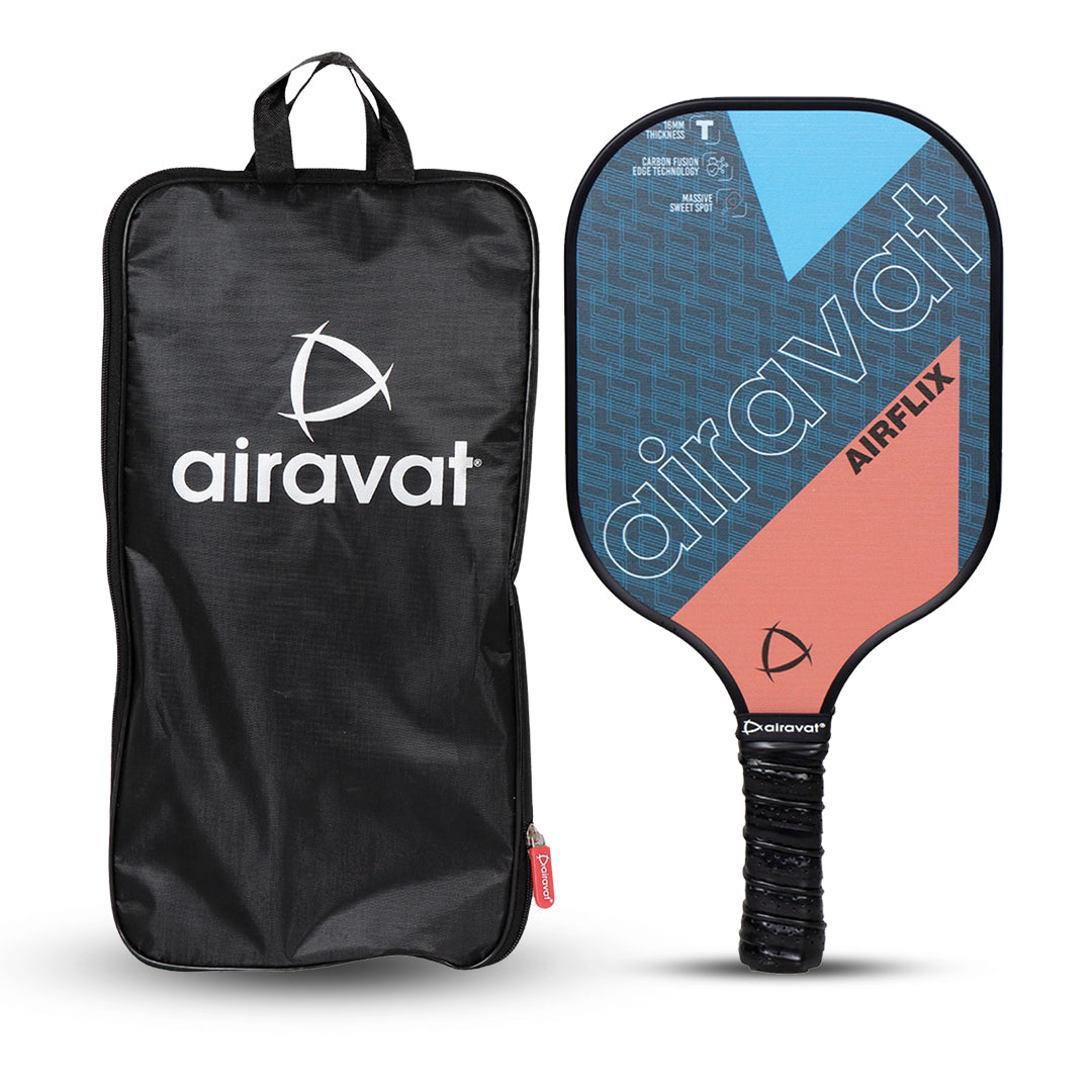 AIRFLIX PICKLEBALL PADDLE 102OL WITH BAG