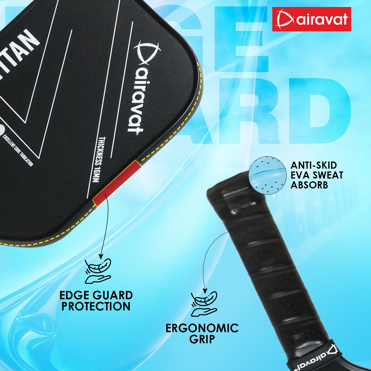 TITAN PICKLEBALL PADDLE (SET) 7405