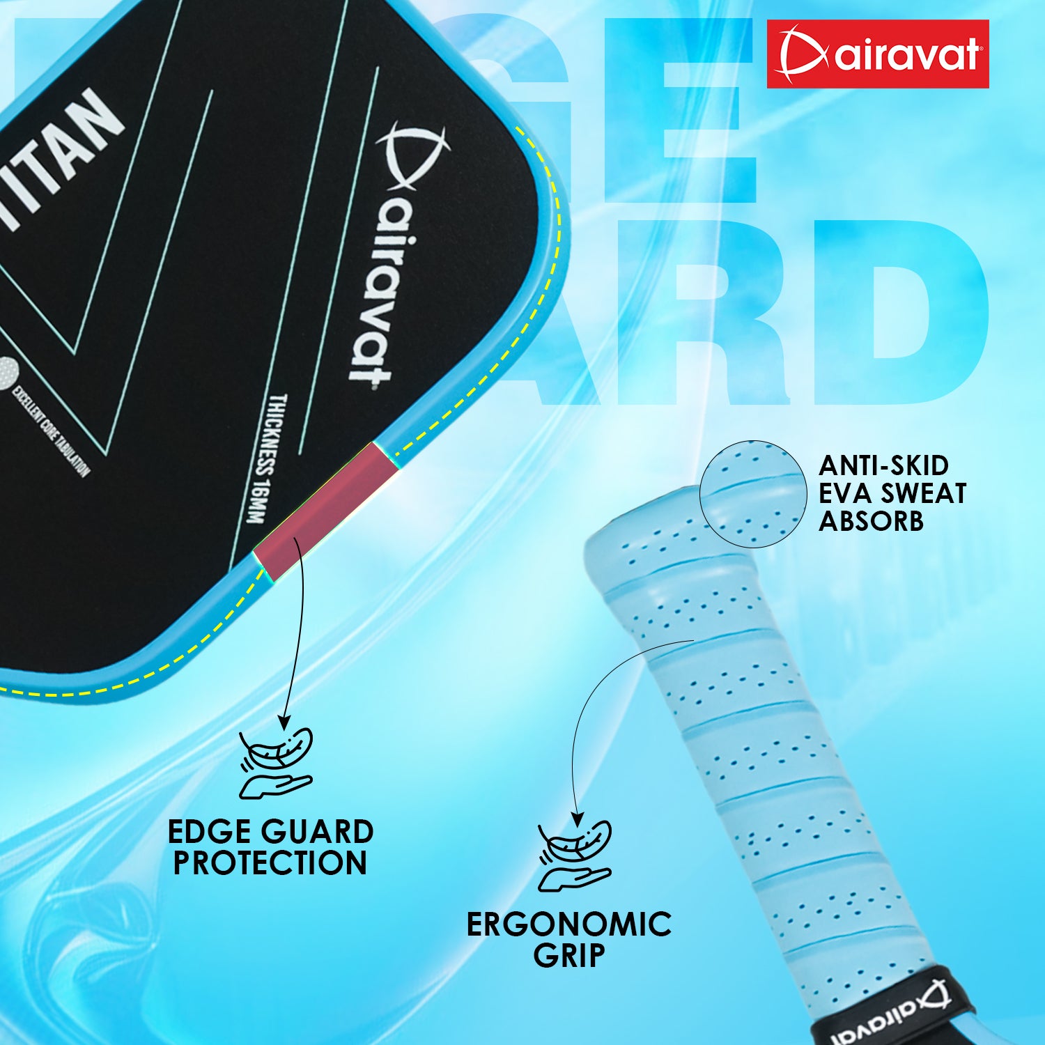 TITAN PICKLEBALL PADDLE (SET) 7405 – Airavat