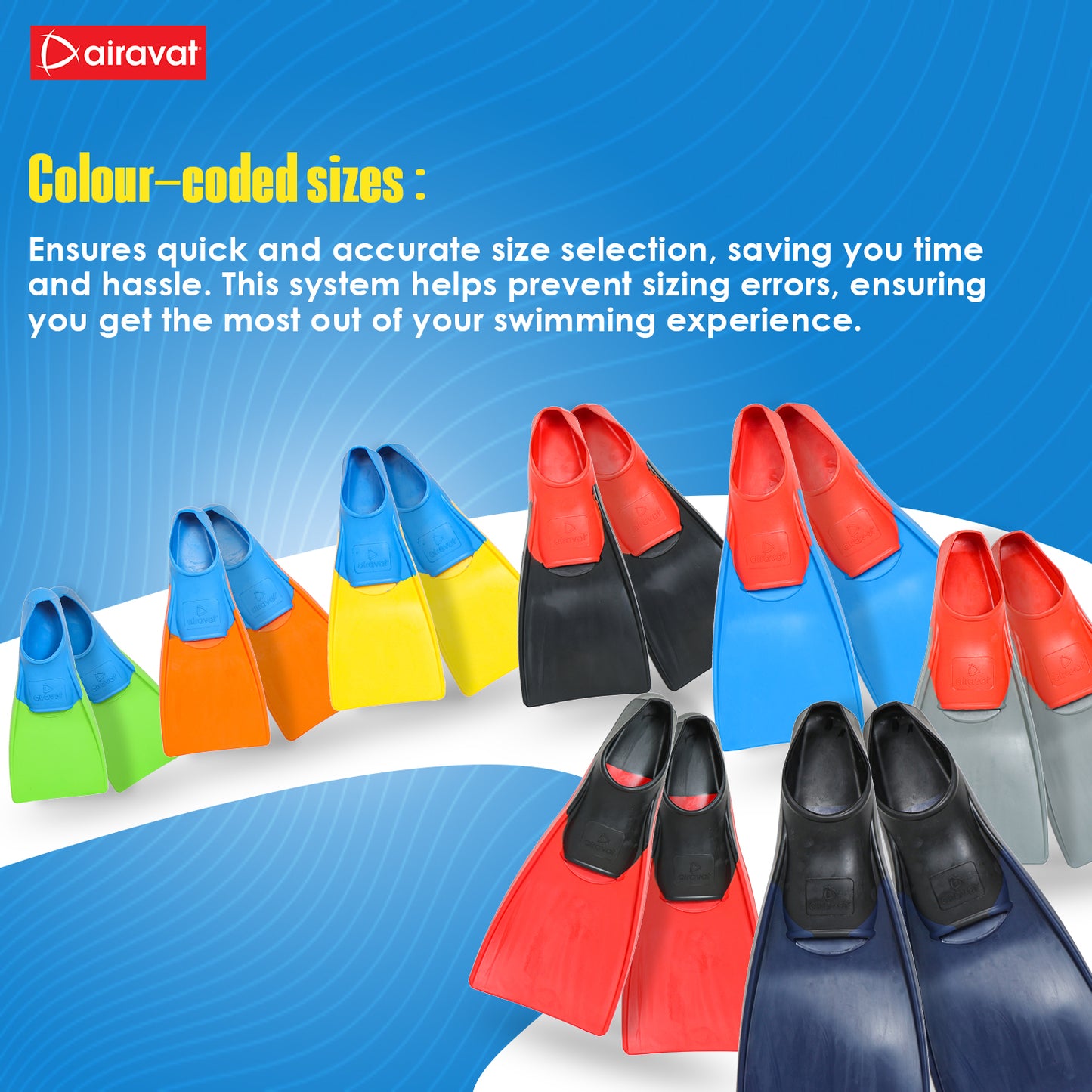 Airavat Long Floating Fins