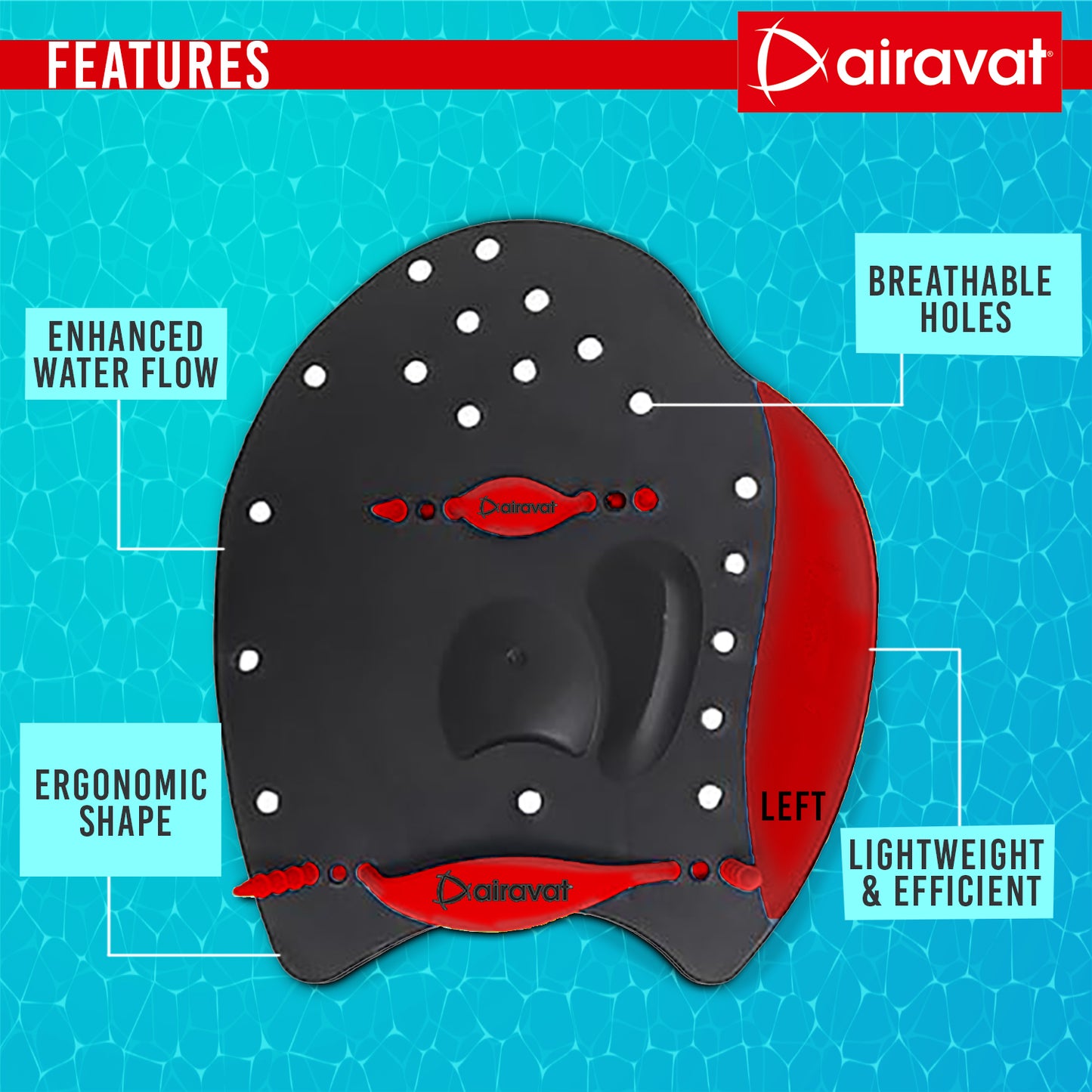 1416 ENDURA HAND PADDLE