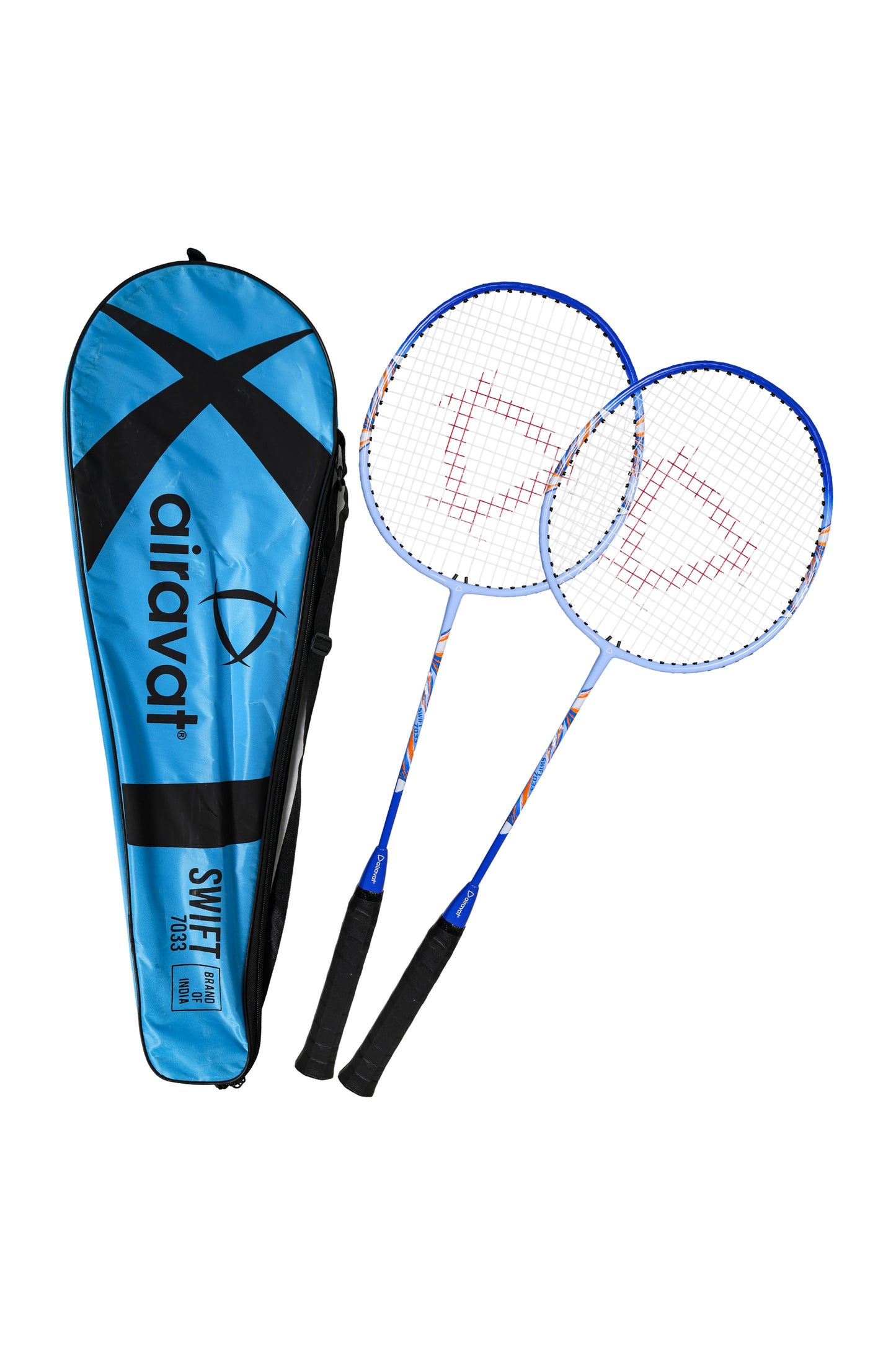 Airavat Swift 7033 Badminton Racket (Pair) – Lightweight Power, Precision & Durability