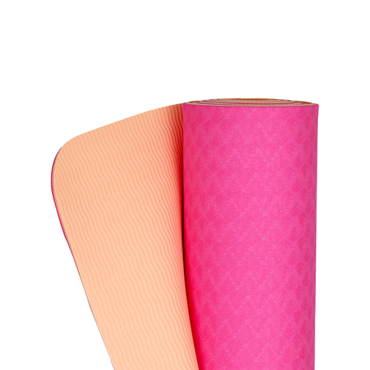 TPE 4MM YOGA MAT (2 TONE)