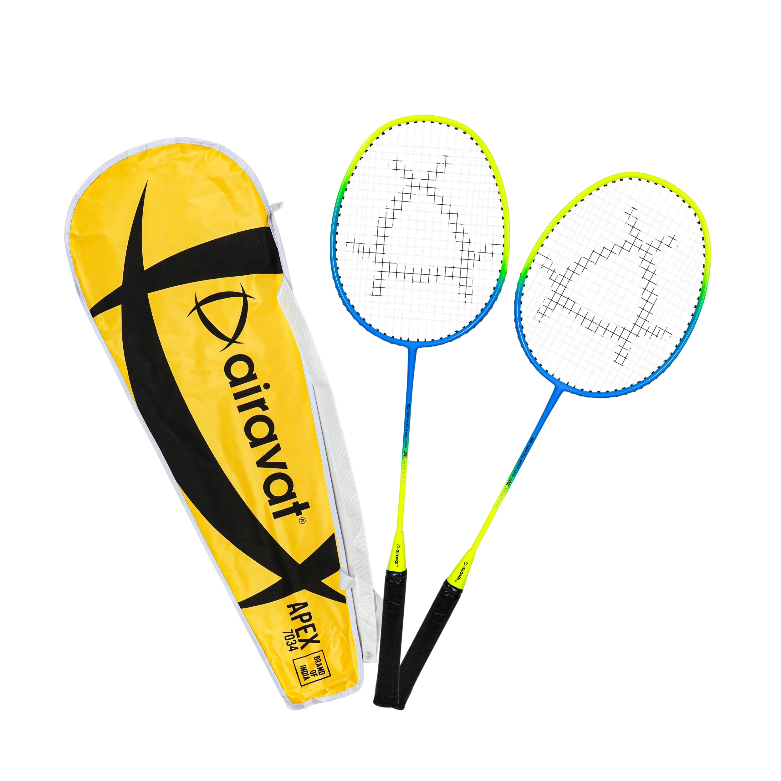 Apex Shuttle Racket Apex 7034 Badminton Racket (Pair) – Airavat