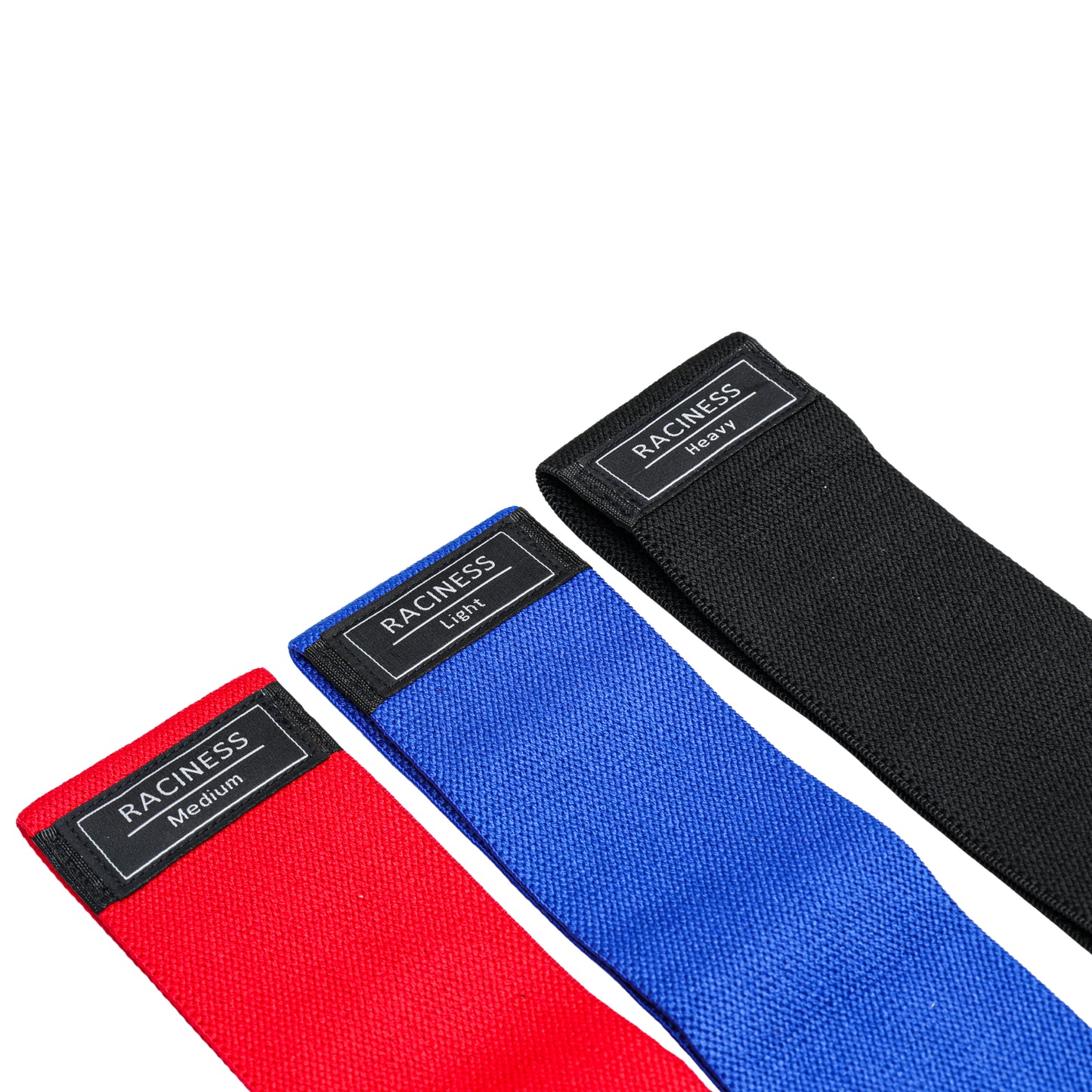 Hip Resistance Band - Pack of 3 Piece (Light, Medium, Heavy) with Pouch