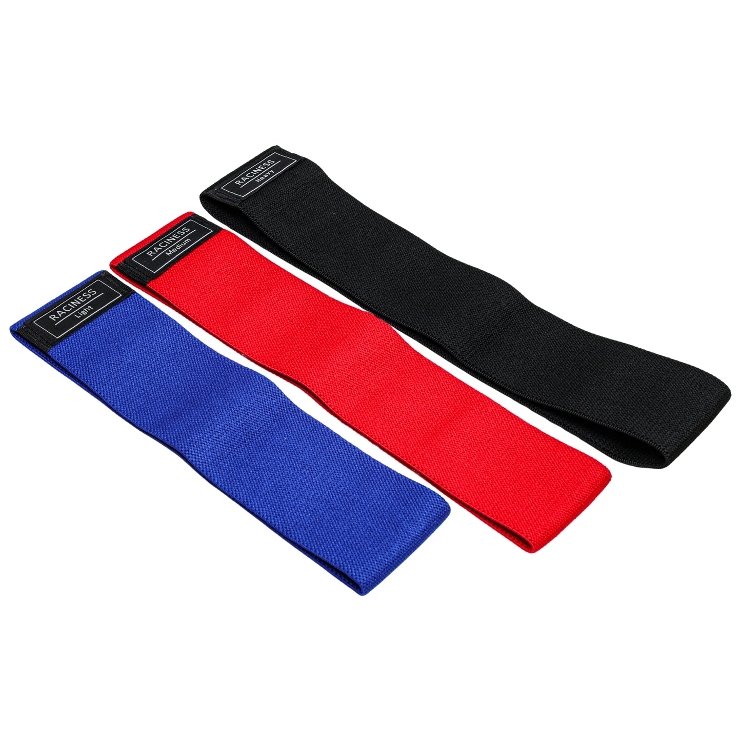 Hip Resistance Band - Pack of 3 Piece (Light, Medium, Heavy) with Pouch