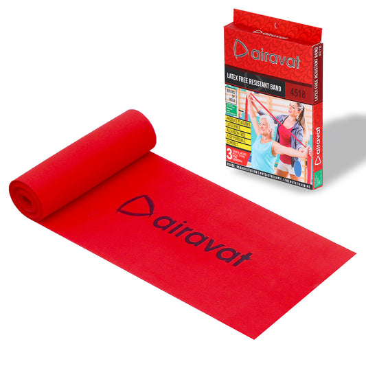 Latex-free-exercise-band-main-image-with-box-Red