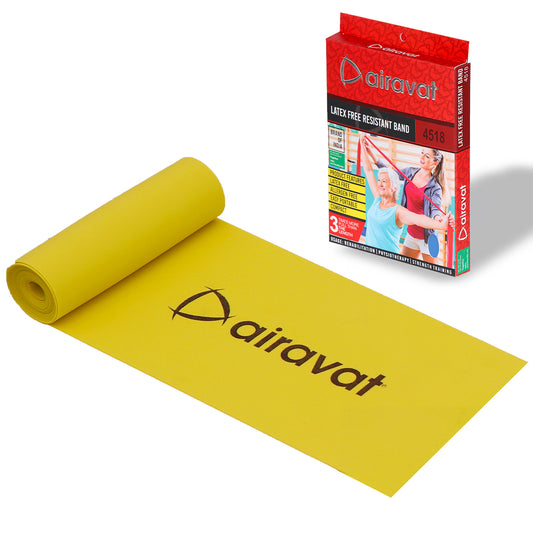 Latex-free-resistance-band-arm-workout-main-image-with-box-Yellow